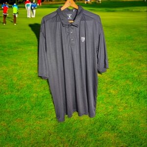 Clique Bobby Jones Links Men's Black Polo Golf Shirt Sz 4XL NWT
